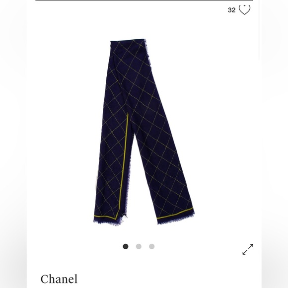 Chanel Scarf/wrap
Chanel Cashmere Scarf - Picture 9 of 9